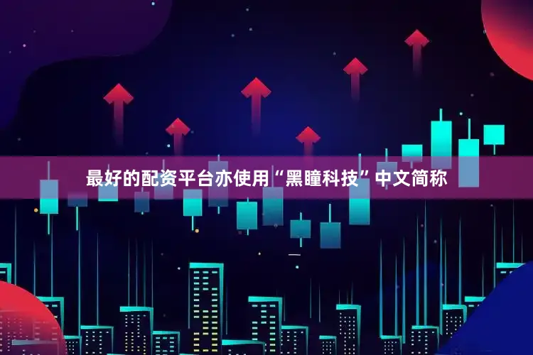 最好的配资平台亦使用“黑瞳科技”中文简称